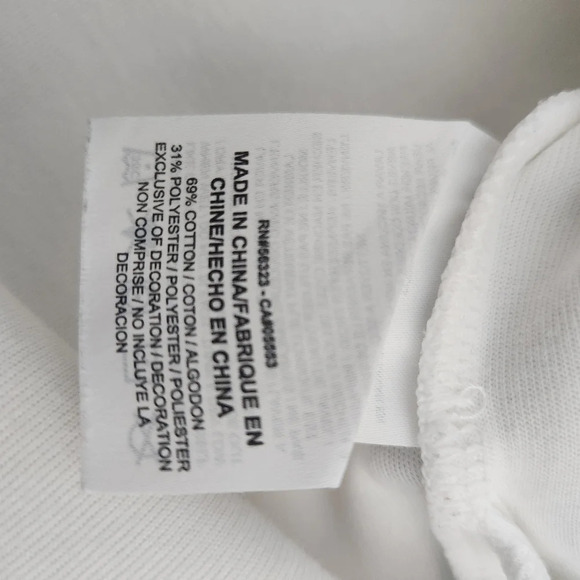 NIKE White Sleeveless Mens Athletic Top size LARGE - Picture 5 of 8